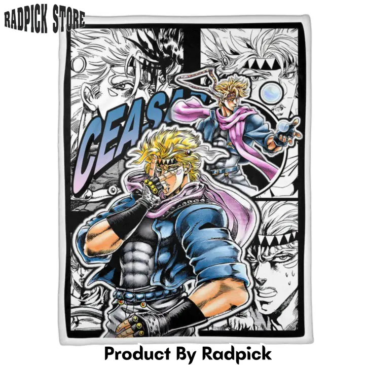 Caesar zeppeli blanket custom jjba anime  rp0150940